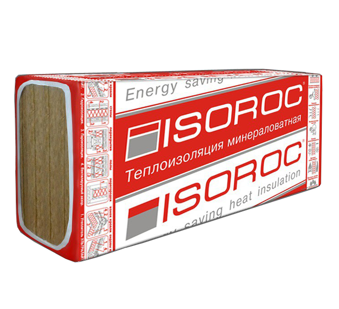 Утеплитель ISOROC Изолайт-ЛЮКС 1000х600х120 мм