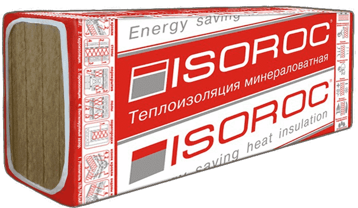 Утеплитель ISOROC Изофлор 1000х600х70 мм